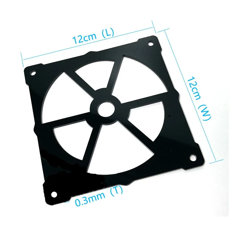 120 mm Lüfterabdeckung und 12 cm Lüftergehäuse für Computergehäuse, Gamer-Dekoration, MOD