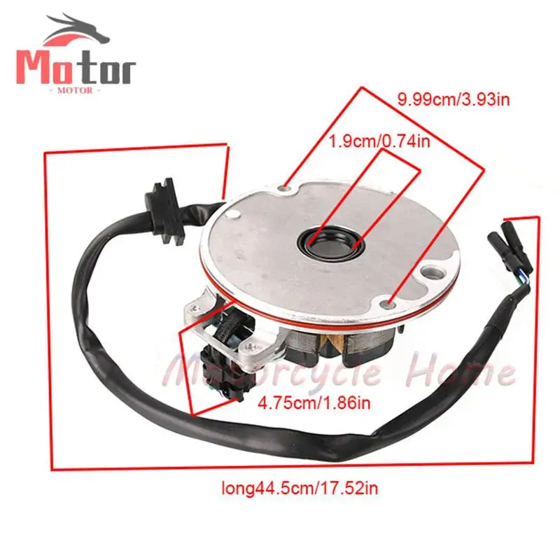 محرك أرضي نادر اقتصادي وعملي 160CC بدون ملف ثابت مضيء مناسب لملحقات تعديل الدراجات النارية #3