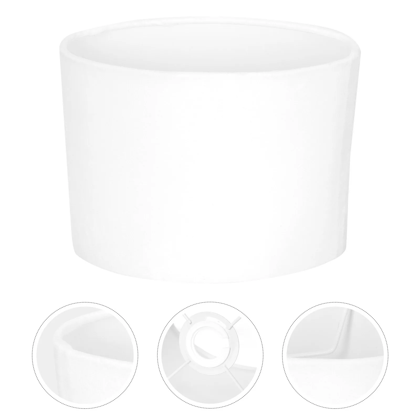 

Oval Fabric Lamp Shade For Table Floor Hotel Decor Light Cover Eye Protection Sturdy Modern Design