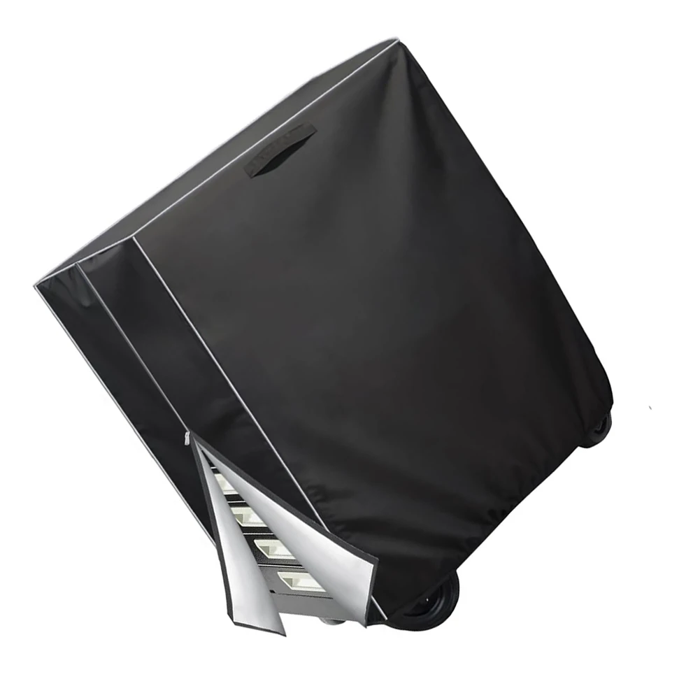 

Oxford Cloth Cover for Welding Carts and For Plasma Cutter Rolling Carts with Side Zipper Opening and Handle for Handling