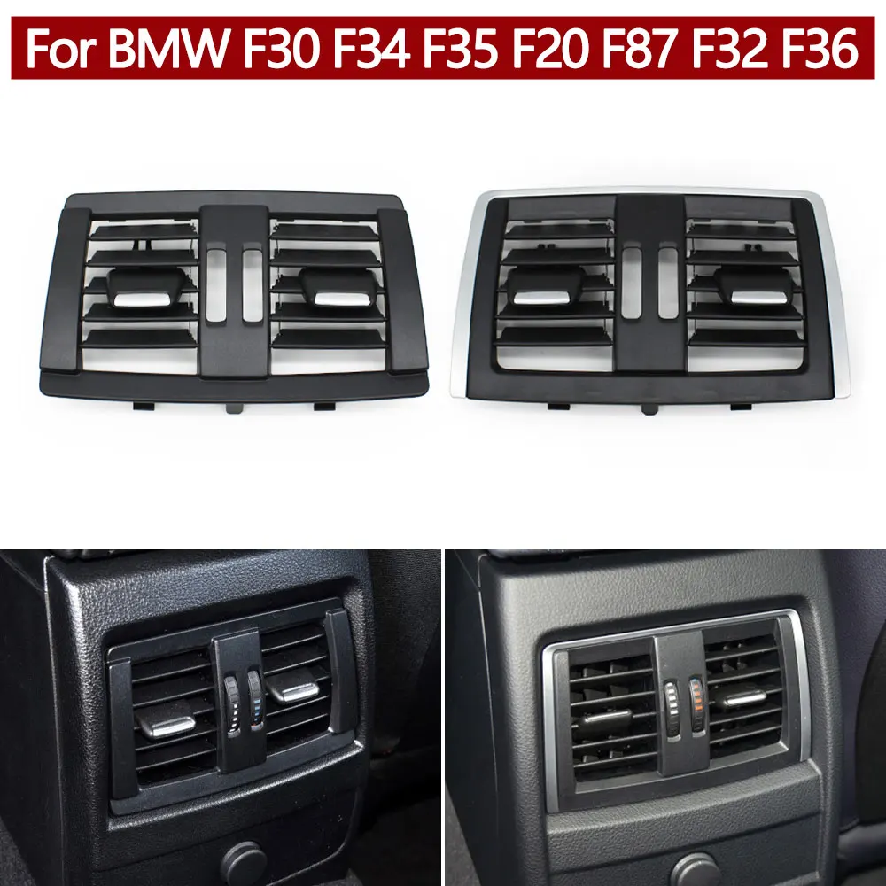 자동차 후면 에어컨 AC 벤트 그릴 배출구 패널 커버, BMW 1 2 3 4 시리즈 F30 F31 F34 F35 F20 F87 F32 F33 F36 64229265350