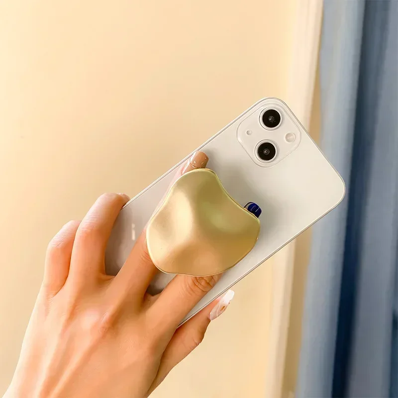 

3D металлическая текстура, складное кольцо на палец Griptok, держатель для телефона для IPhone 15 14, Samsung, поддержка гнезда, карманная ручка, кронштейн для подставки Tok