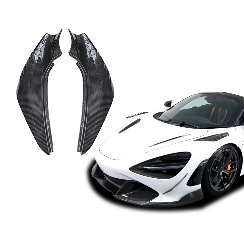 

For McLaren Mudguard Upgrade V Style 720s Car Fenders Decoration Full Dry Carbon Fiber Front Fender Auto Parts