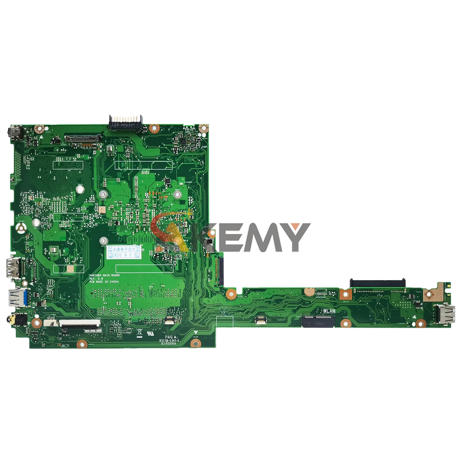 X407UAR Laptop Moederbord Voor ASUS X407UF X407UB F407U X407UA Y4000U X407UAR X407UBR X407UV A407U X407U Moederbord I3 I5 I7 CPU