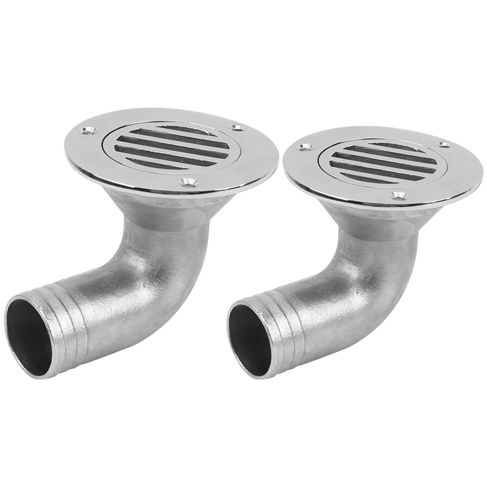 استنزاف أرضية القارب 316 الفولاذ المقاوم للصدأ البحرية 90 درجة سطح القارب استنزاف المياه البحرية 90 درجة قارب الطابق استنزاف