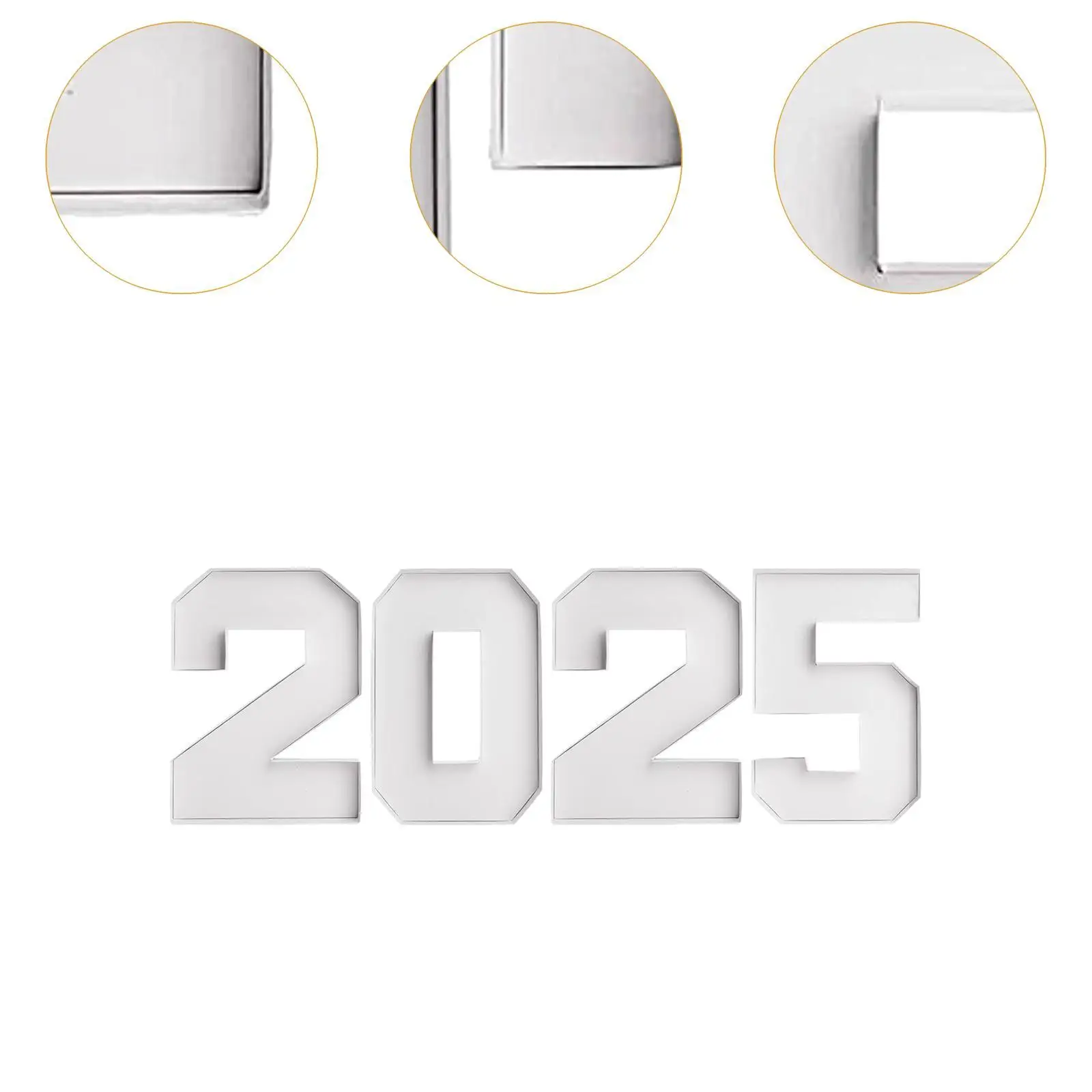 4 Pieces 2025GRAD letter Candy snack box creative graduation fruit platter snacksfor Chocolate Birthday Party Decore New Years