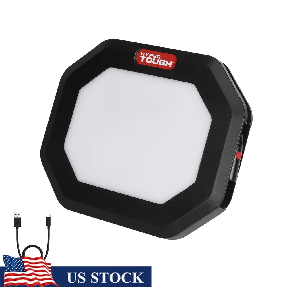 

600 Lumen Under Car Work Light Flexible Spotlight Lithium Ion Battery Durable Construction 3 Lighting Modes Low Profile Steel