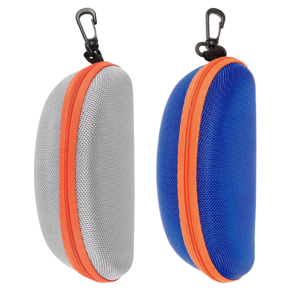 

2Pcs Sunglasses Storage Organizer Compact Portable Swim Goggle Case Eyeglass Holder Travel Protective Box Swim Goggles Case
