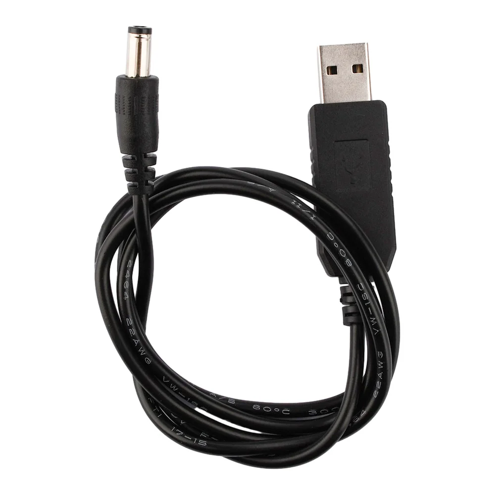 DC9V/12V 3A DC To USB Power Boost Line Deception Trigger Supports QC2.0/3.0 USB Converter Adapter Cable 5.5*2.5mm