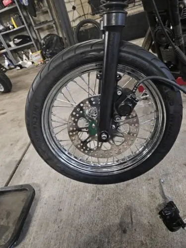 For Dyna Wide Glide FXDWG Low Rider FXDL Super Glide FXD FXDB 87 88 89 90 91 92 93 94 95 96 97 98 99 Front Brake Disc Rotor Disk view 5