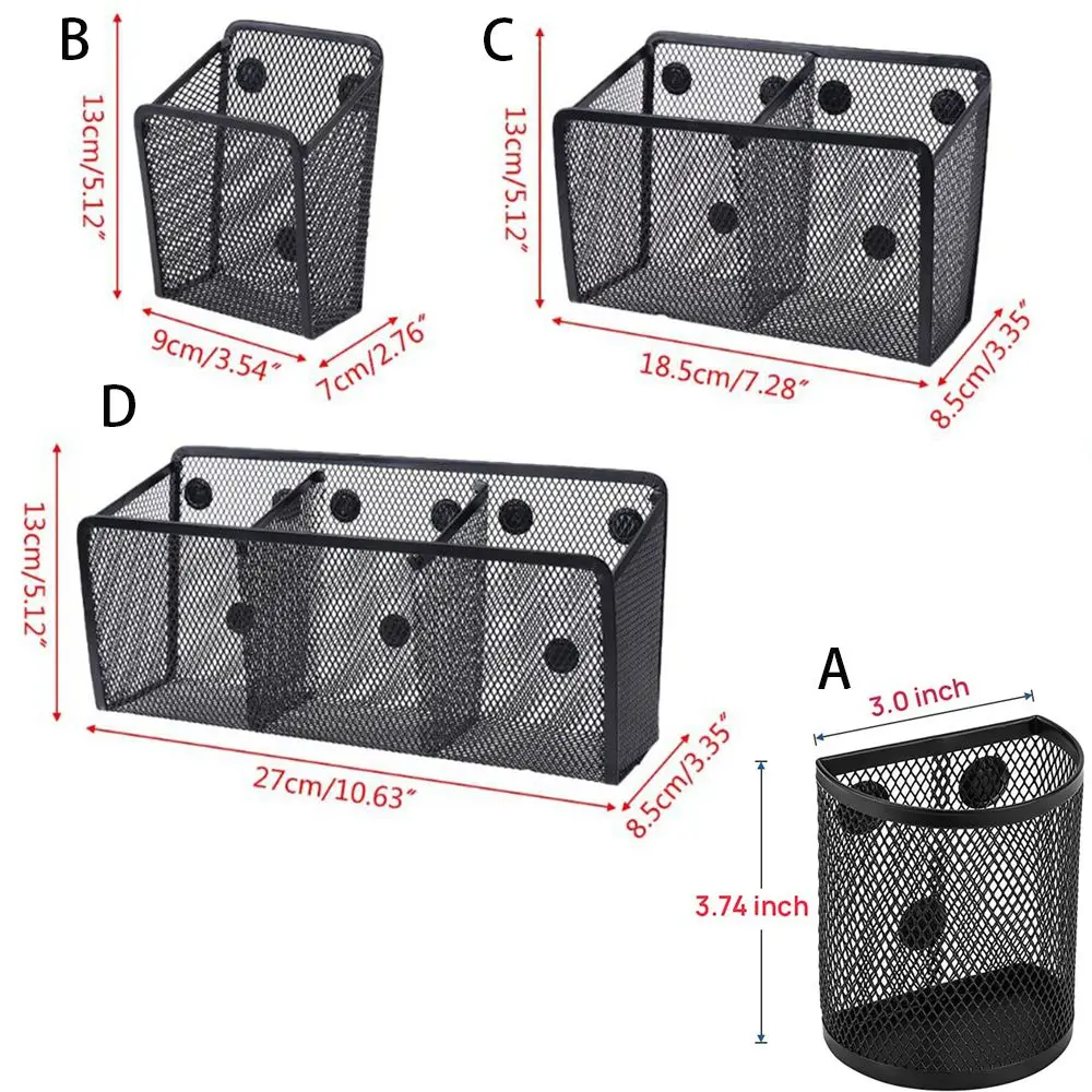 磁気超強力磁石オフィスホーム文化ペンホルダー収納ボックス文具メイクオーガナイザー収納バスケット