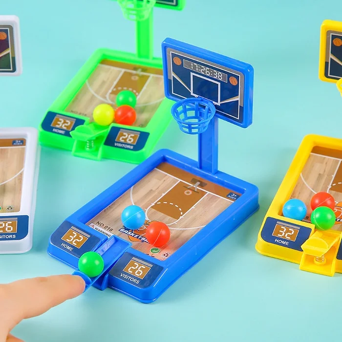 New Shooting Game Machine Mini Basketball Rack Shooting Machine Interaction Indoor Leisure Educational Adult Party Toy view 2