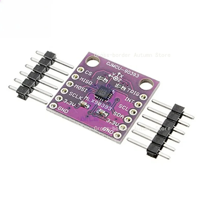 90393 MLX90393 Digital 3D Hall Sensor Three-Displacement Angle Rotate 3D Position Sensor Module