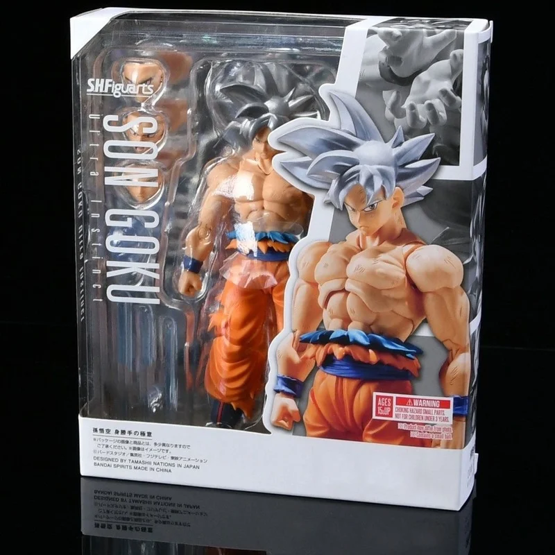 Figuras de acción de Dragon Ball Ultra Instinct, colección de Super Saiyan, Son Goku, Gk, 16cm, regalos para niños