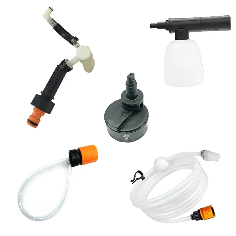Car Washing Machine Accessories for WORX 6M Portable High-pressure Water Pipe Car Wash Snow Foam Gun Cars Wash Tool Accessory
