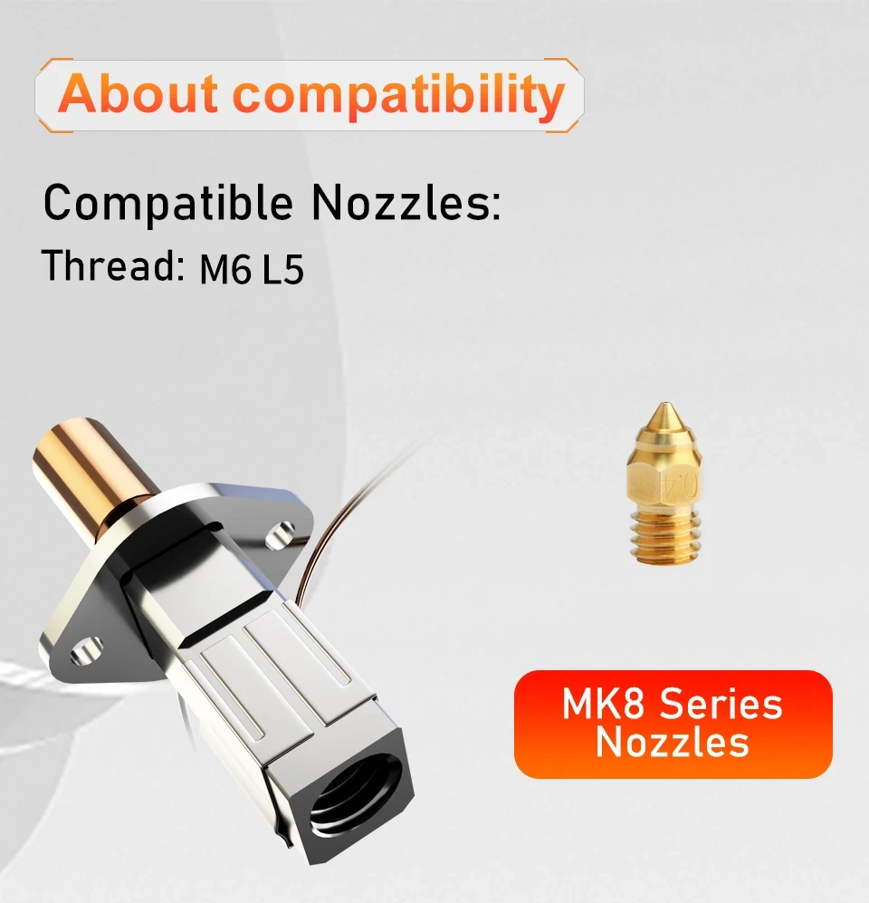 Trianglelab CHCB-OT Hotend Aktualisiertes KIT K1 HOTEND für Sprite Extruder Creality K1 3D-Drucker Creality K1 Max CR-M4 Drucker – Detail 6