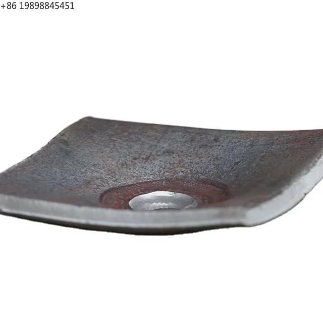 Split Set Domed Bearing Anchor Plate 39mm Spare Component for Mine Roof Ground Stabilization & Support Operation