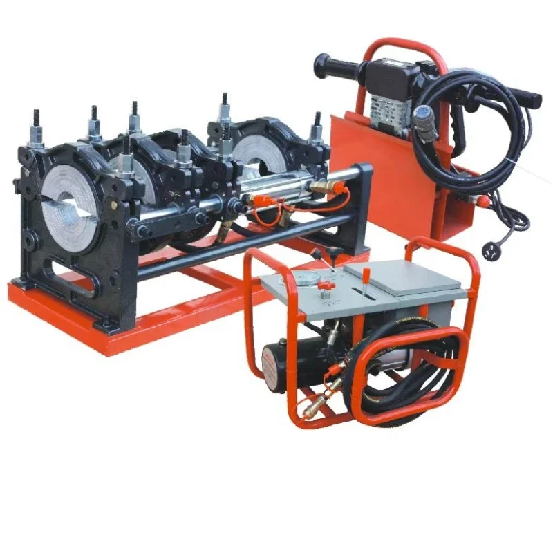 High quality hydraulic butt welding machine HDPE pipe plastic welding machine Hot melt welding machine