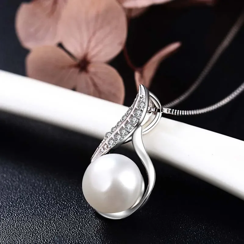 النحاس قلادة مزاجه مع اللؤلؤ قلادة اللؤلؤ المتخصصة تصميم 2024 8-9 مللي متر AAA لؤلؤ المياه العذبة قلادة قلادة الأبيض الطبيعي