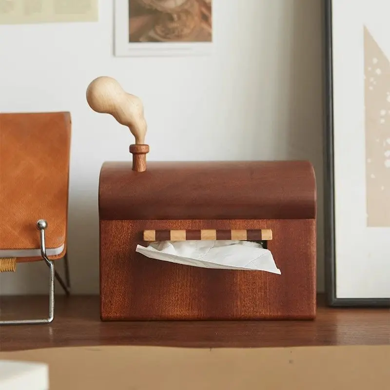 

Tissue box Living room storage Home desktop dining table Creative napkin paper box