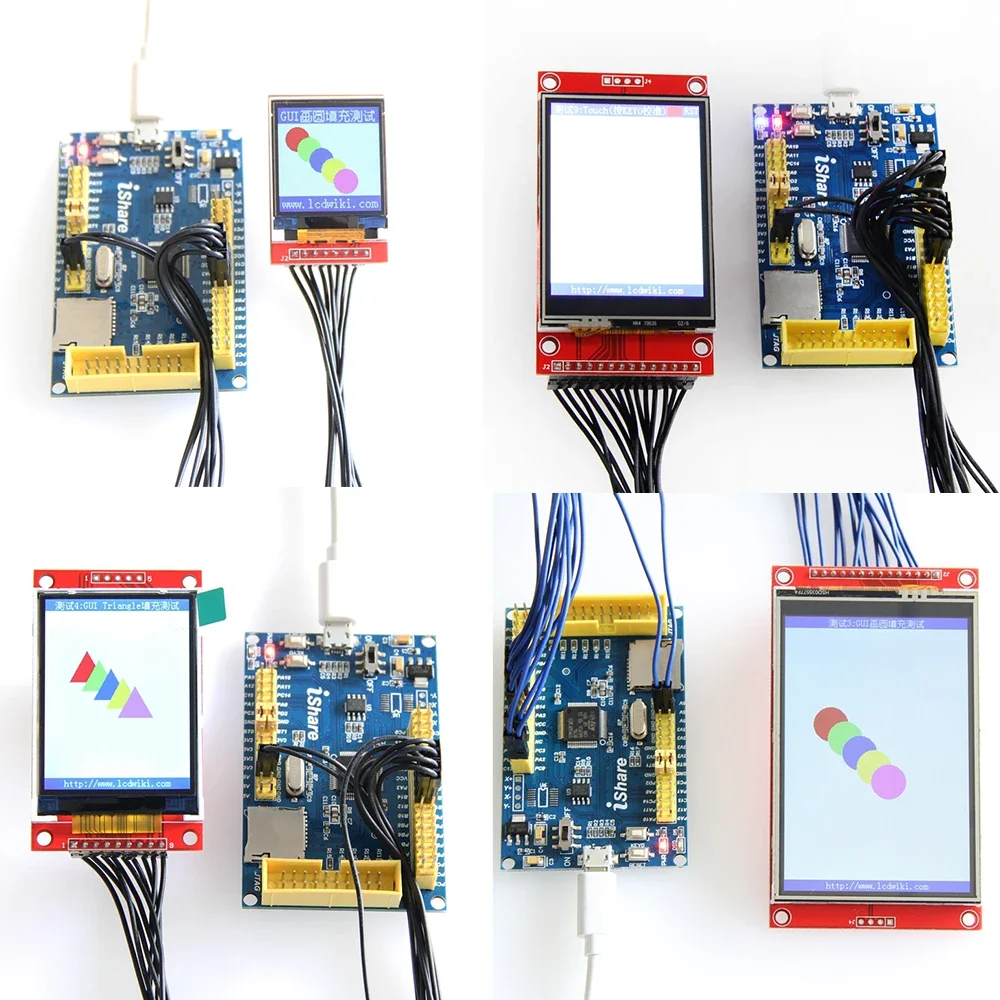 Arduinoタッチスクリーン用カラフルディスプレイモジュール,spi tft,lcd,il9341ili9488,480*320, 240*320, 1.44, 1.8, 2.2, 2.4, 2.8, 3.2, 3.5, 4インチ