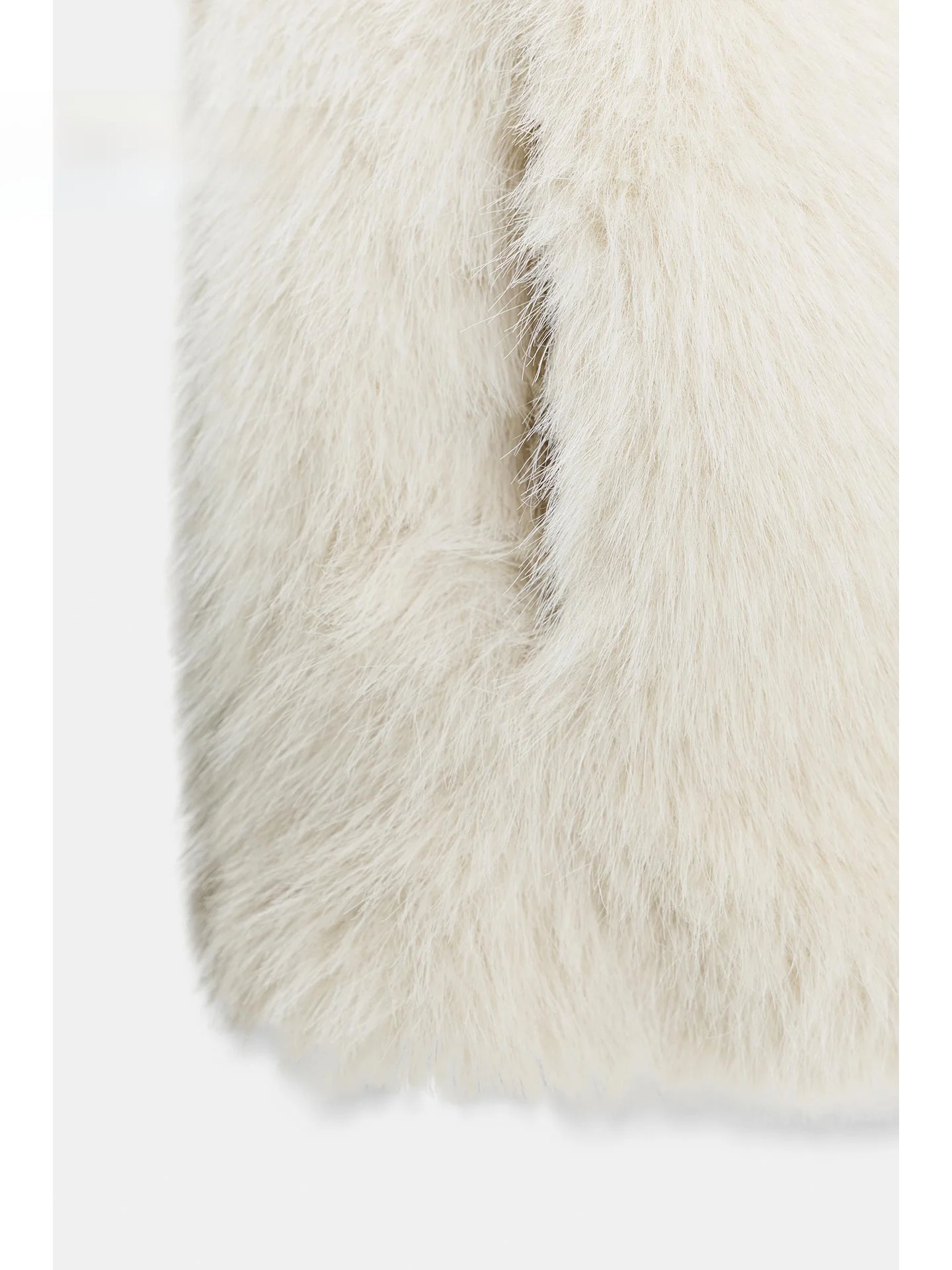 Faionable Soft Kunstfell-Effekt-Kapuzenweste-Mantel für Damen, ZAPRHA 2025, Herbst, neue SLE-Freizeitkleidung, Oberbekleidung