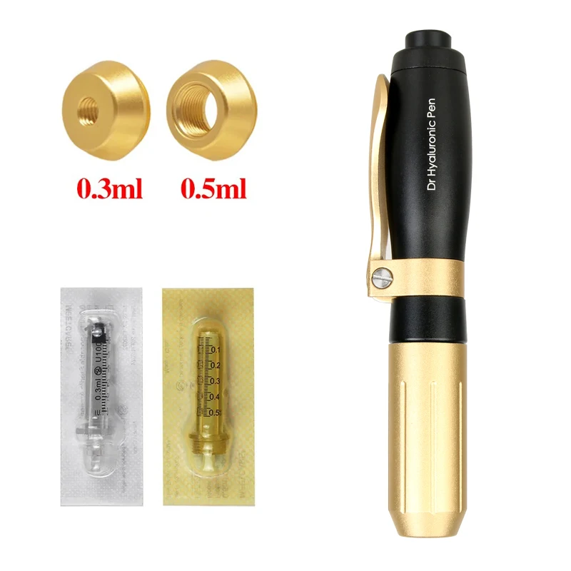 0.3 And 0.5ML hyaluron Pen Hyaluronic Acid lip filler injection Pen No Needle Atomizer Pen Anti Wrinkle Water Syringe