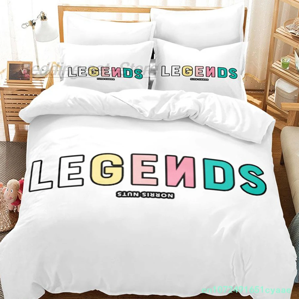 The Norris Nuts Bedding Set Single Twin Full Queen King Size Bed Set Aldult Kid Bedroom Duvetcover Sets 3D Print 2022 New