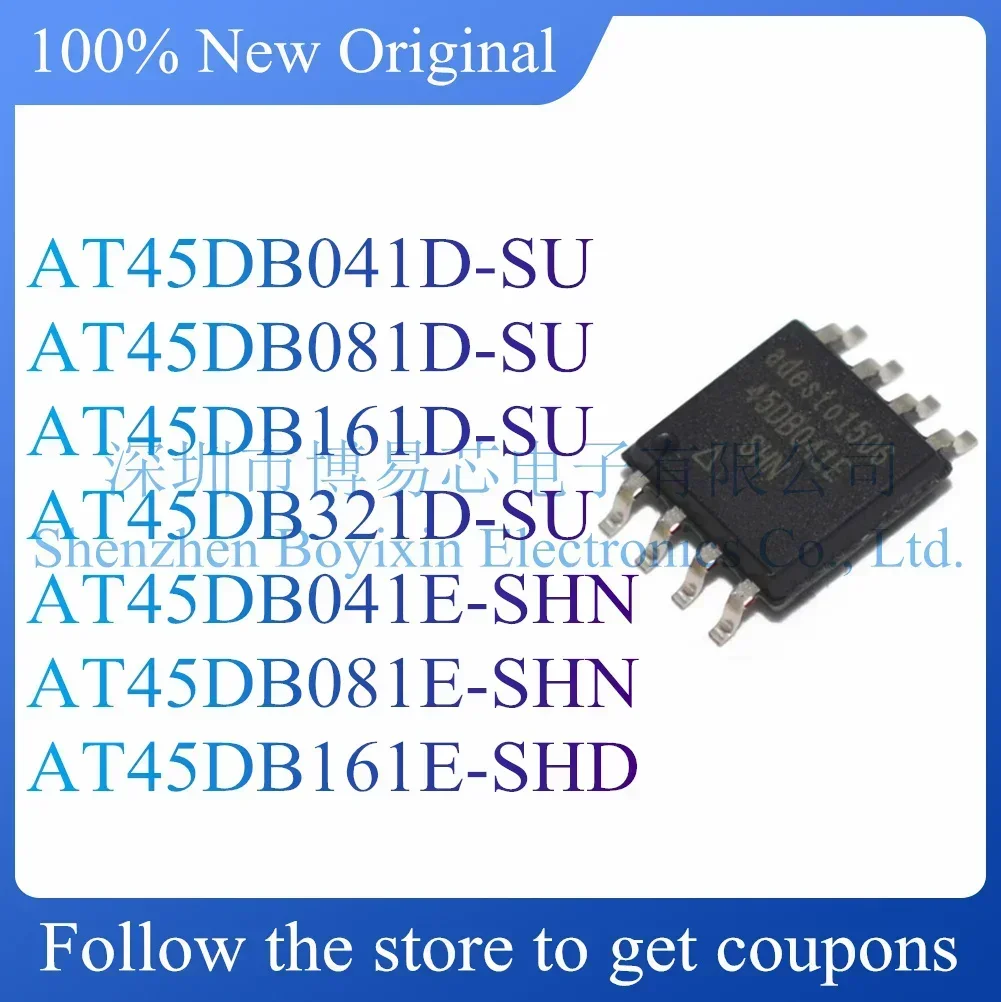 Casing pelindung baru AT45DB161D-SU AT45DB161E-SHD AT45DB041D-SU AT45DB041E-SHN AT45DB081D-SU