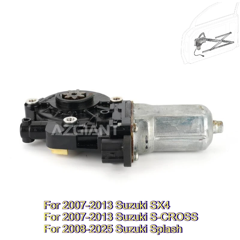 

BUPEK Front Right Power Glass Lifter Motor for Suzuki SX4 S-CROSS Splash Replacement Electric Window Regulator Motor 83560-63J00