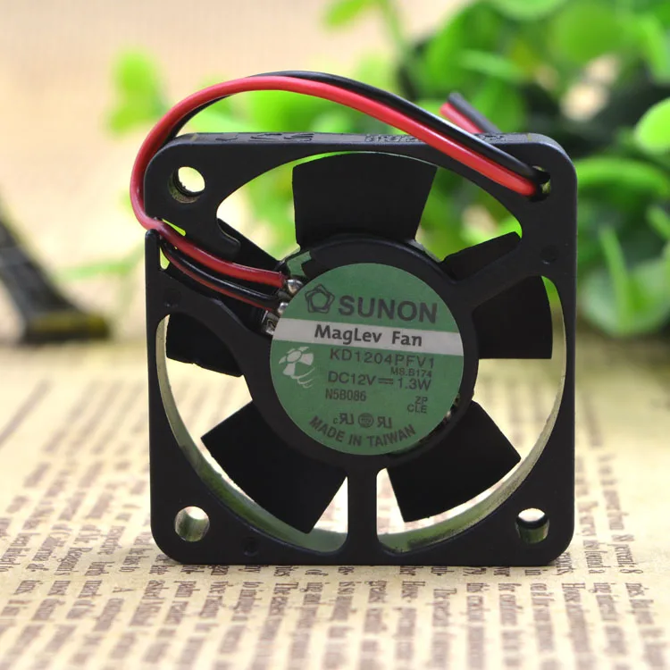 TAJUN 4010 4 CM DC12V 1.3W KD1204PFV1 2WIRES COOLING FAN