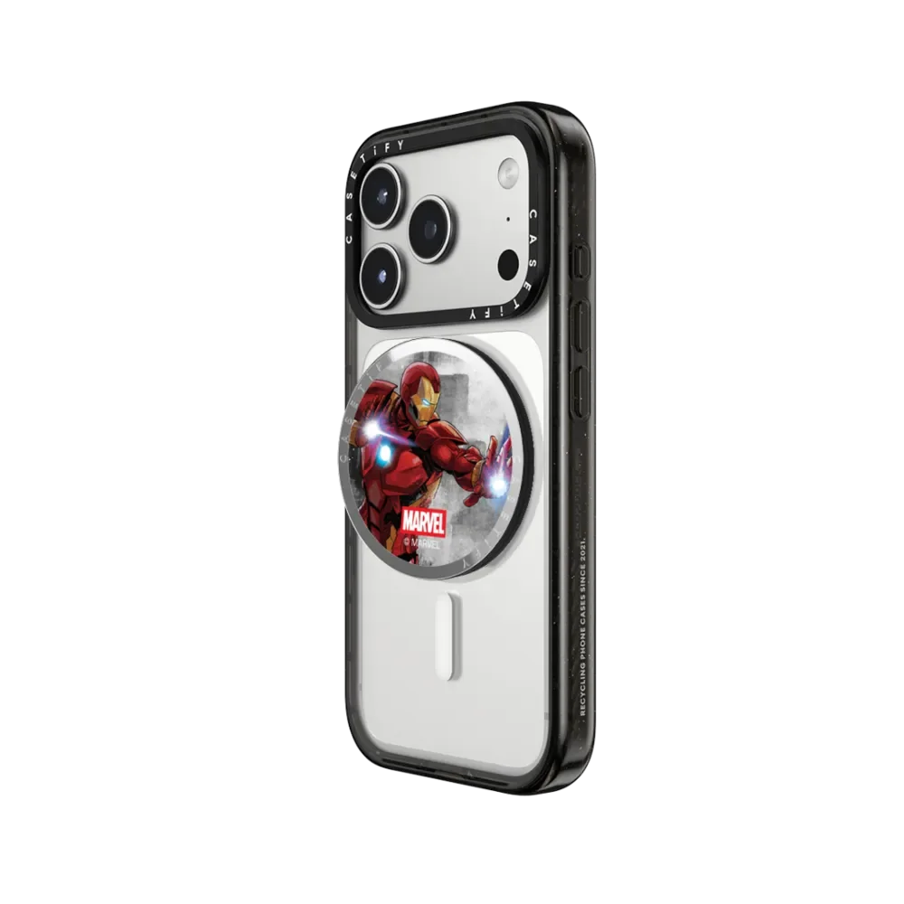 CASETiFY Co-brand Marvel Spider-Man Iron Man Series Magnetic Phone Holder Card Pack for iPhone17 16 15 14 13 for Samsung S25 A36 view 6