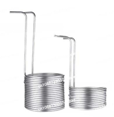 

Beer wort cooler 304 stainless steel coil bright