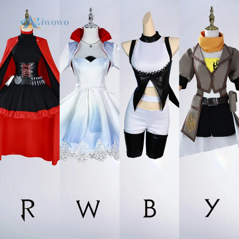 RWBY Ruby Weiss Blake Yang disfraz de Cosplay uniforme Halloween carnaval fiesta ropa de Navidad para mujeres
