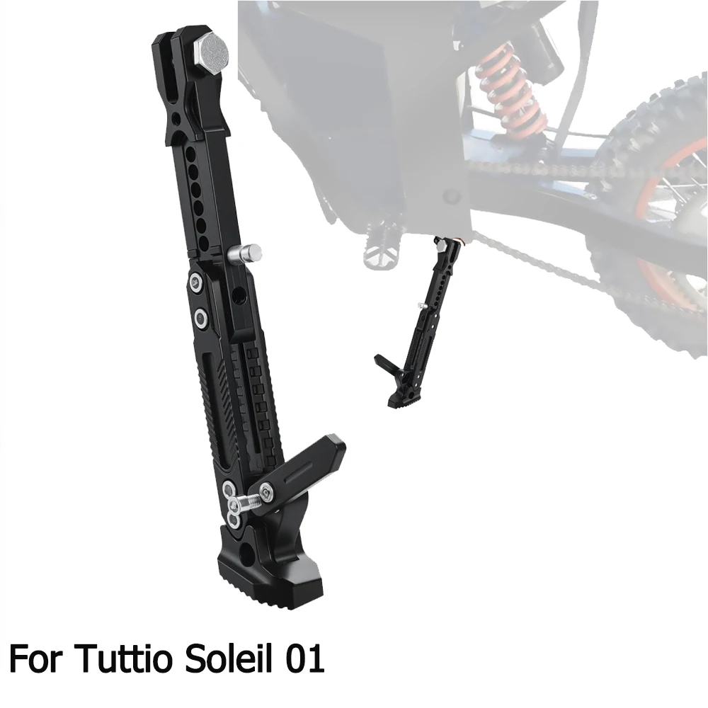 

Kickstand For Tuttio Soleil 01 Foot Side Kick Bracket Motorcycles Accessories Stand Electric Dirt Bike Aluminum Off-Road Moto