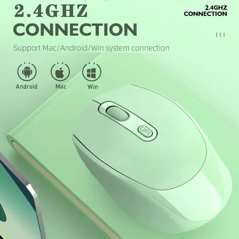 

2.4GHz Wireless Mouse Optical Mice with USB Receiver 1600DPI 4 Buttons Mouse For Pad Computer PC Laptop Accessories Mouse Gamer