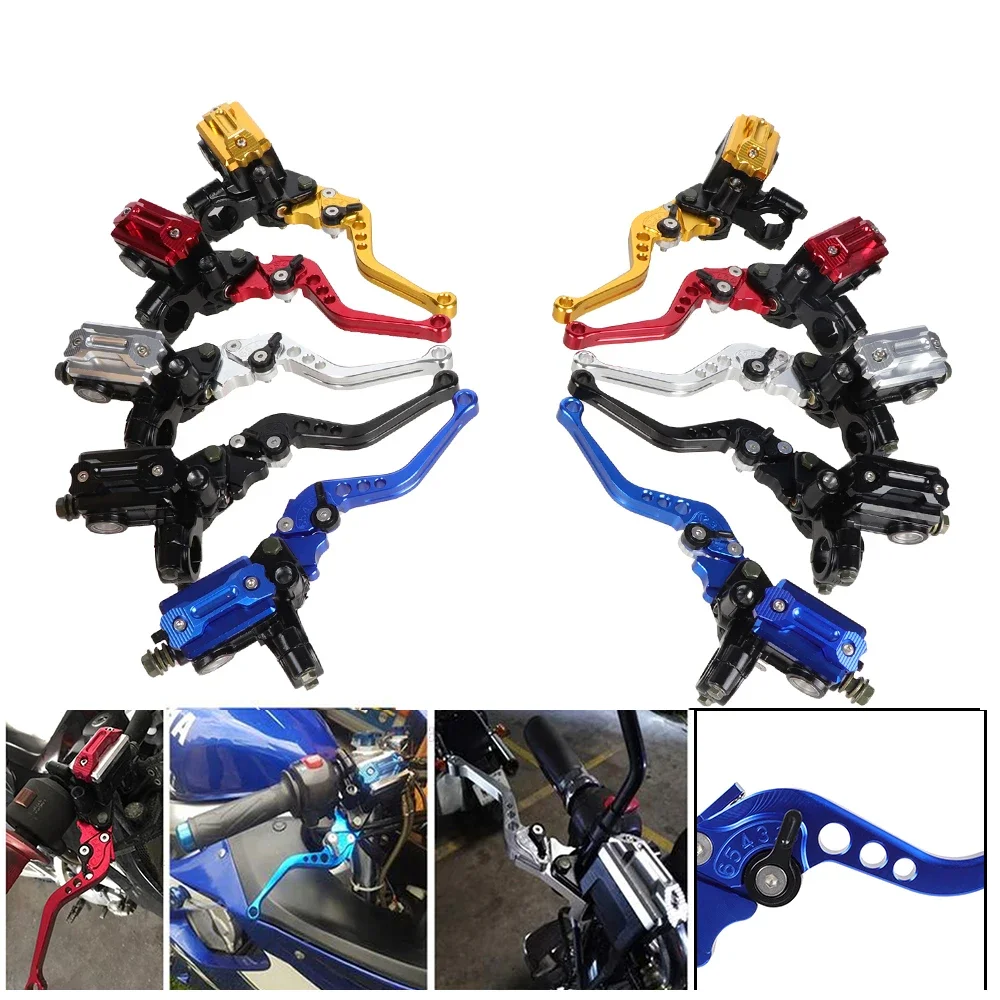

Motorcycle 7/8" 22mm Universal Hydraulic Brake Clutch Pump Master Cylinder CNC Adjustable Handle Lever For Honda Yamaha Kawasaki