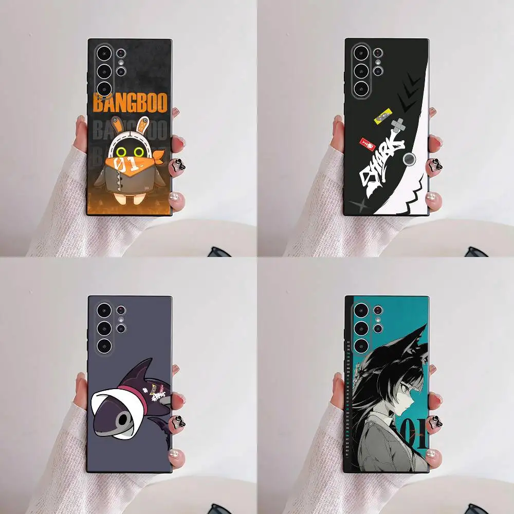 Zenless Zone Zero Hoshimi Miyabi Phone Case For Samsung S25,S24,S21,S22,S23,S30,Ultra,S20,Plus,Fe,Lite,5G Black Cover