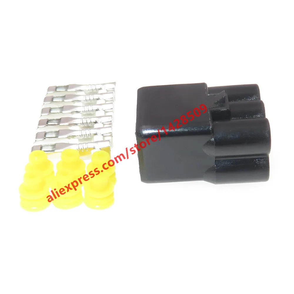 1 Set 6 Pin 2.2 Series 6189-6171 6180-6181 Auto Radar Oxygen Sensor Wire Harness Waterproof Socket For SUZUKI