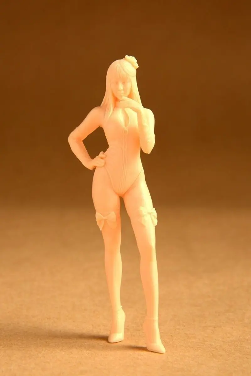 

1/20 Sexy Model Resin Model kit Figure Micro Miniature 3d Printed White Model Gk Toy Unassembled And Unpainted