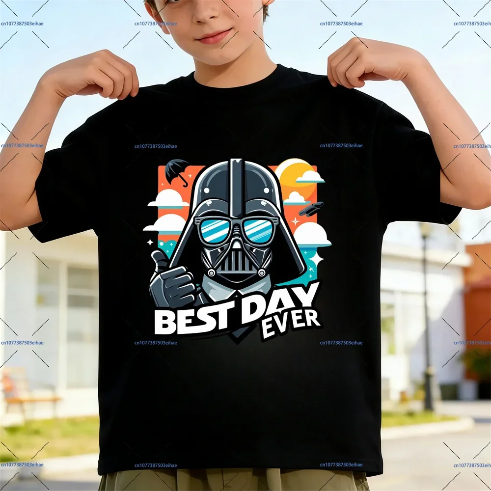 camiseta-infantil-star-wars-casual-versatil-macia-de-algodao-puro-para-meninos-e-meninas-adequada-para-passeios-diarios