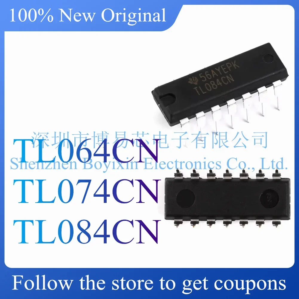 NOVO produto original TL064CN TL074CN TL084CN