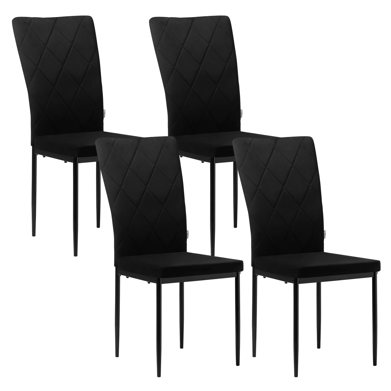 SILLAS DE COMEDOR TAPIZADAS CON RESPALDO ALTO