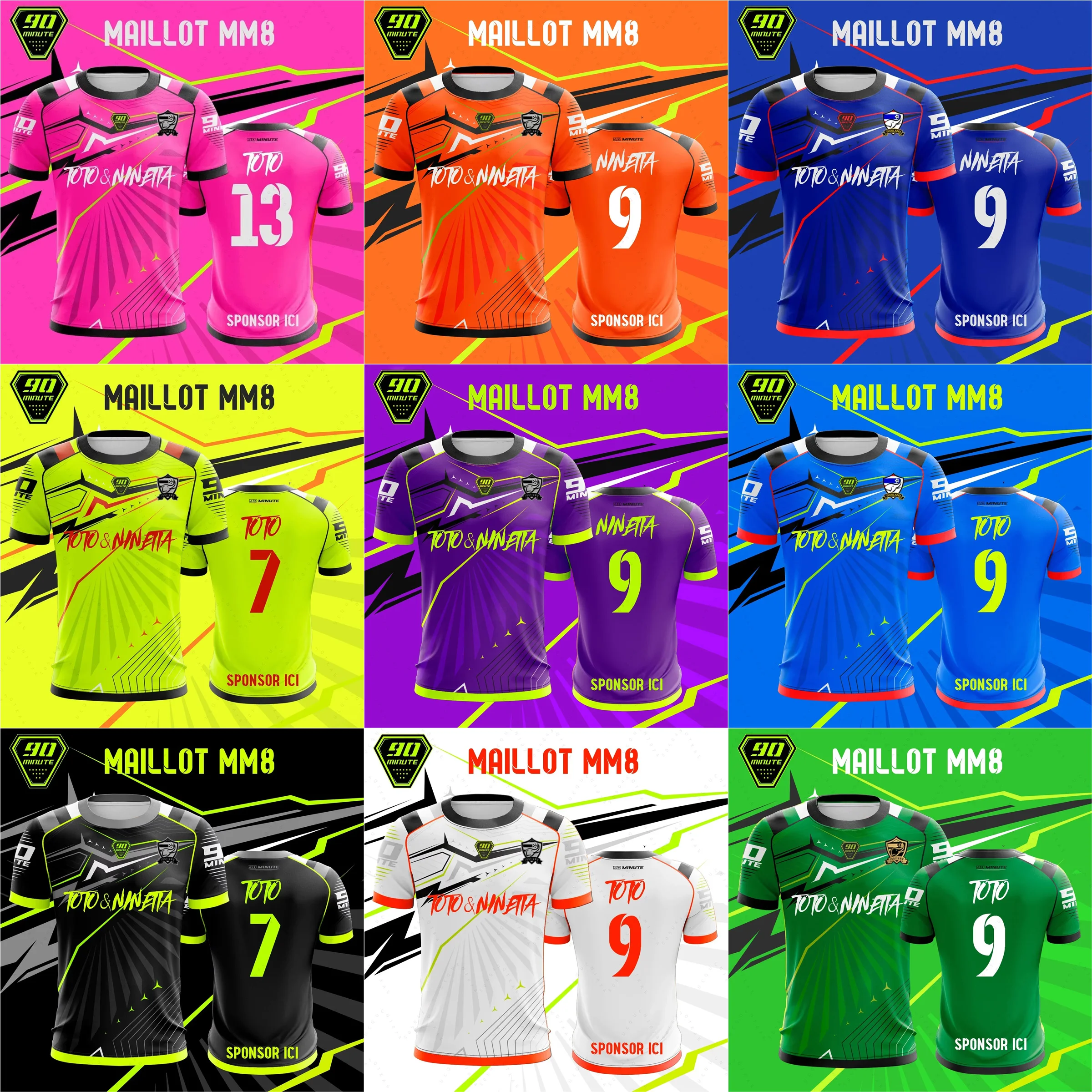 2026 Beliebtes Modisches Damen Schnelltrocknendes T-Shirt Maillot 90 Minute Toto & Ninetta Pré Lässige Atmungsaktive Herren Radsport-Sportbekleidung