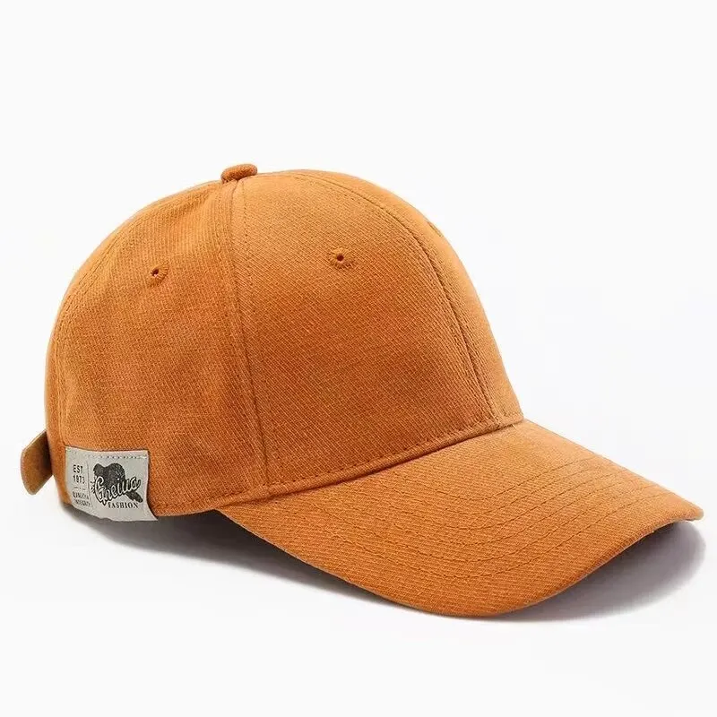 New Fashion Hip Hop ETS.1973 Tag Solid Color Baseball Cap 1 Pcs Straight Buckle Men Snapback Caps Outdoor Sports Sun Hat