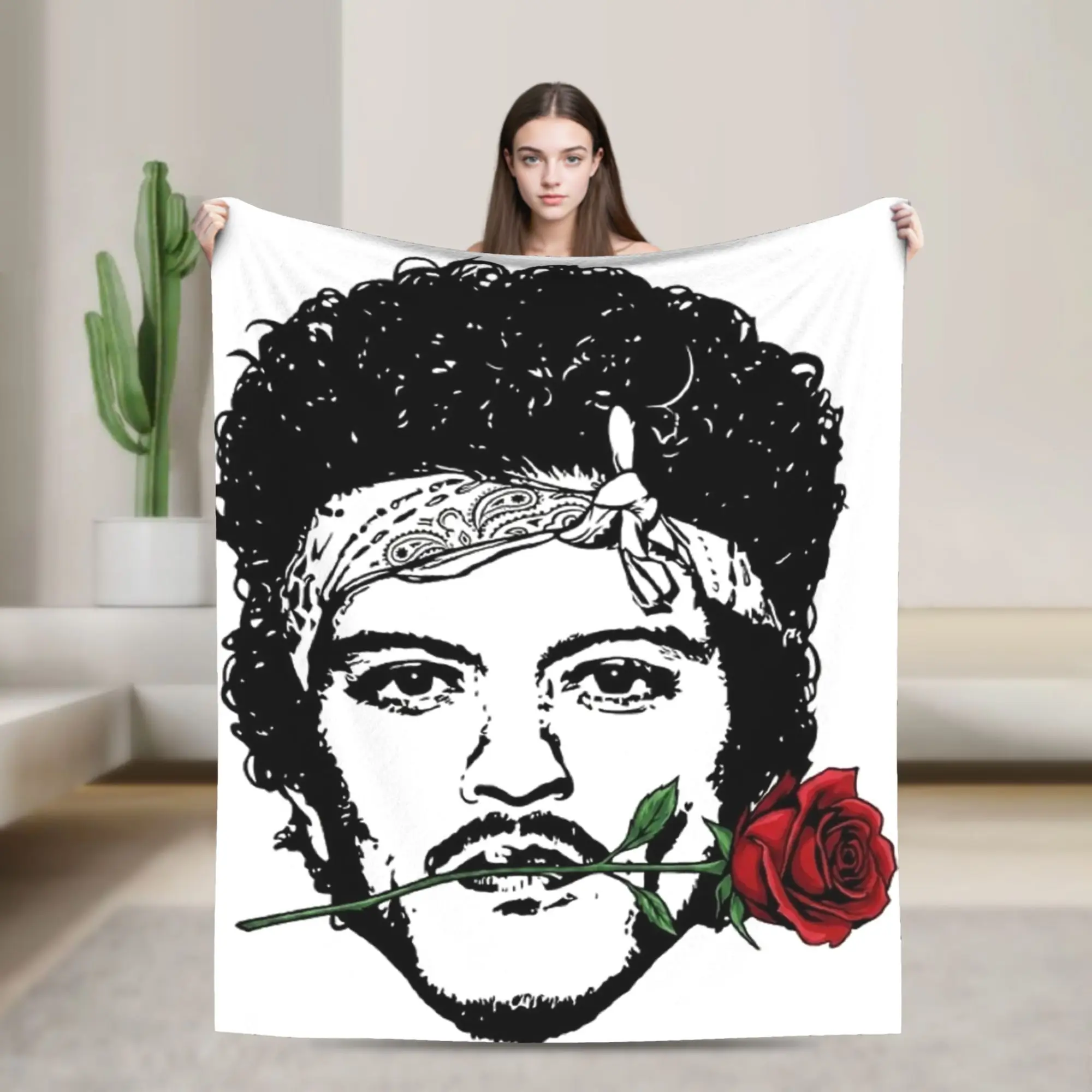 Bruno Mars The Romantic Tour 2026 Warm Soft Blanket Plush Throw Blanket Comfortable Home Decor Flannel Bedspread Bed Cover