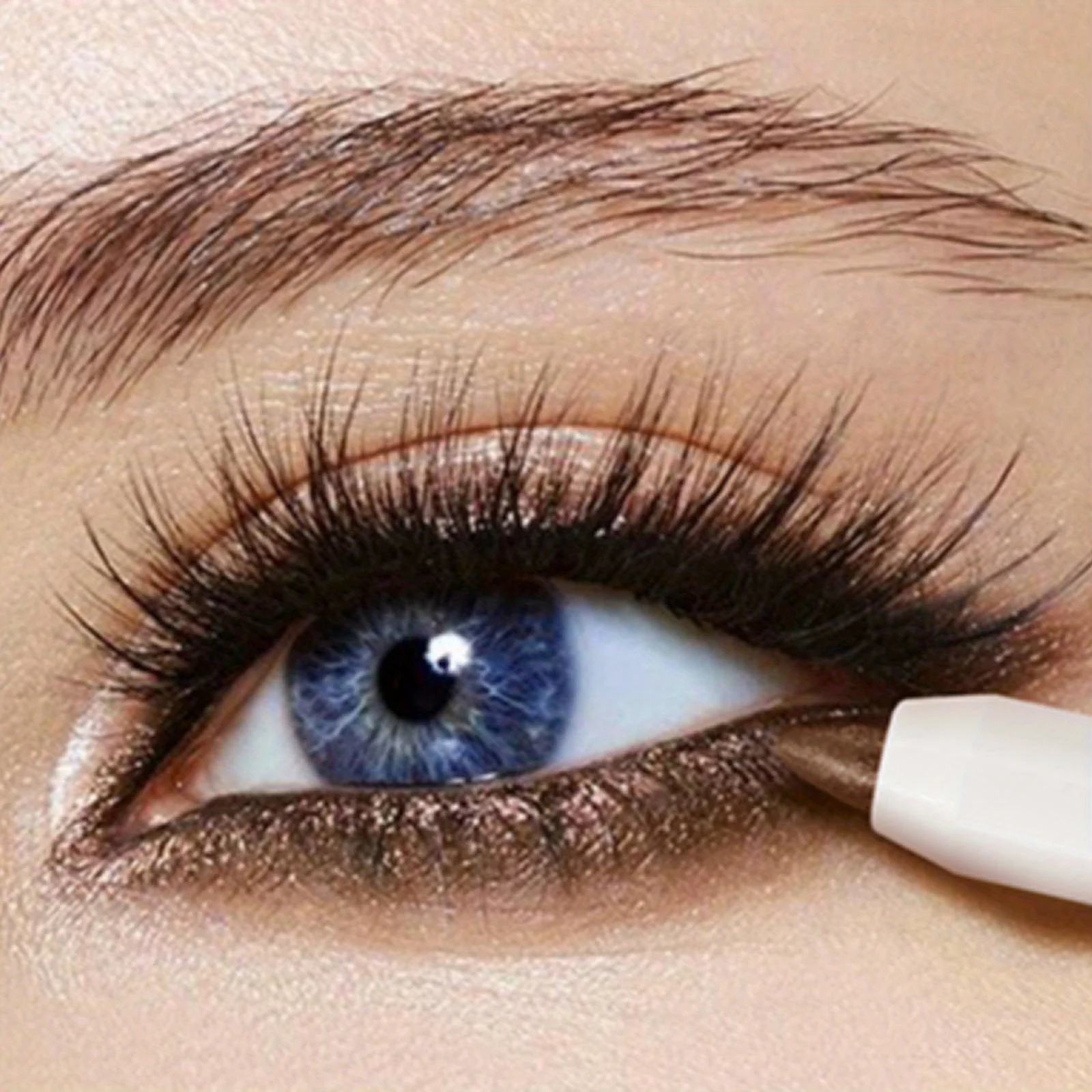 6 kolorów perłowy cień do powiek kredka do oczu wodoodporny, długi trwały brokat Shimmer Nude cień do powiek w sztyfcie narzędzia do makijażu oczu