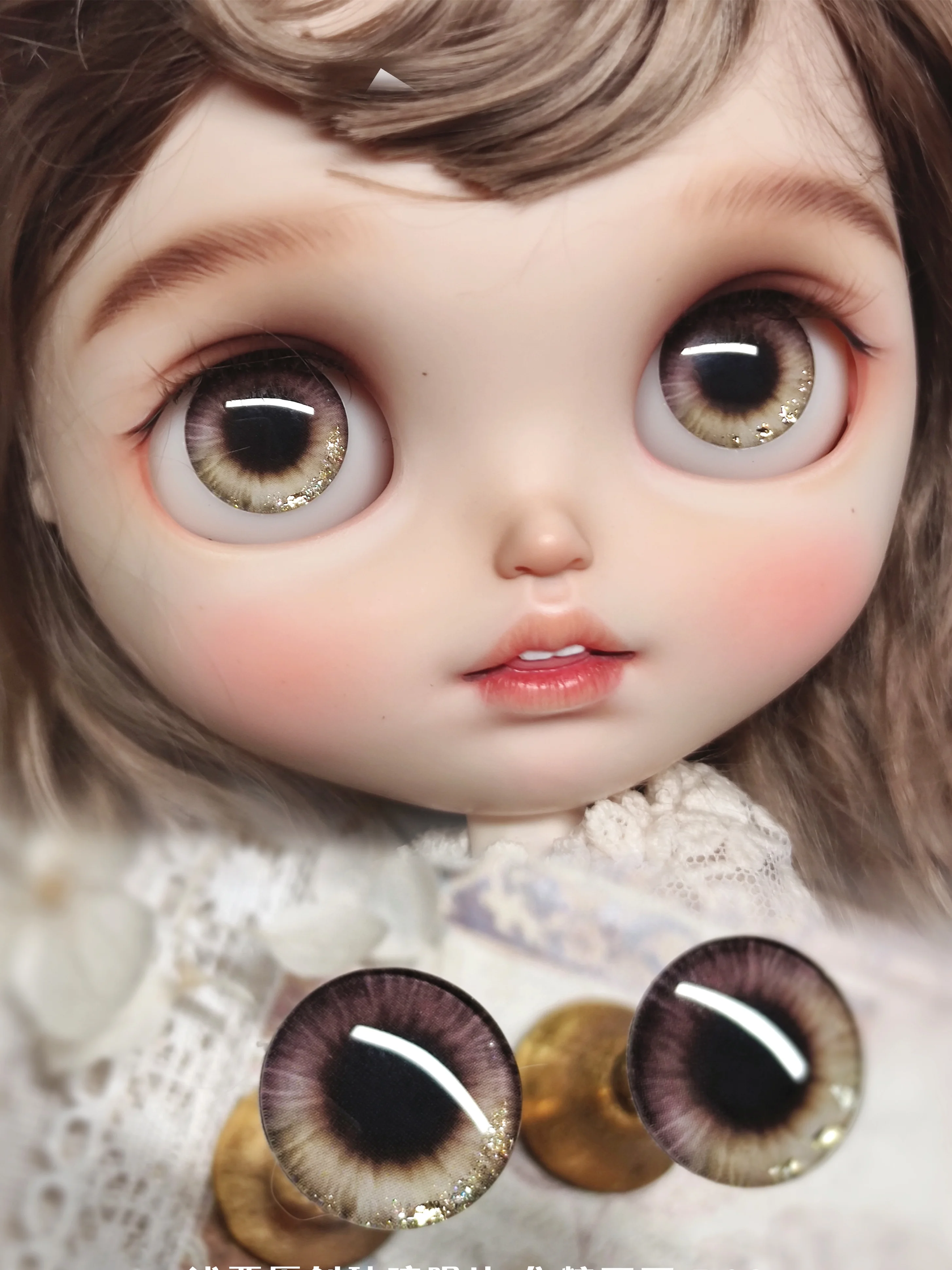 

Eyes For Toys BJD Blyth Doll AccessoriesCute Eye Piece Eyes For Dolls Crafts For BJD Dolls Pieces