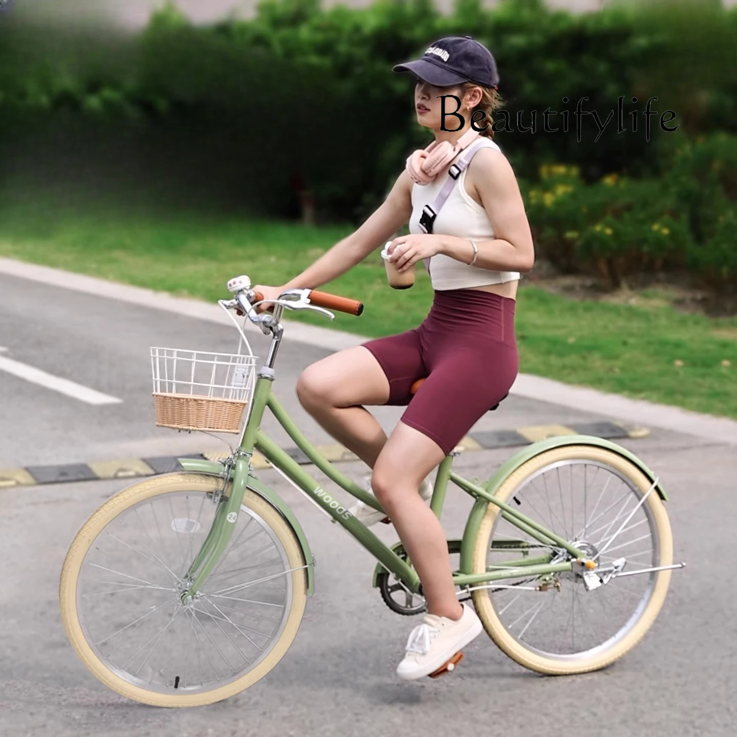 

A2 scooter women's aluminum alloy lightweight ultra-light adult 18-26 inch fashion advanced