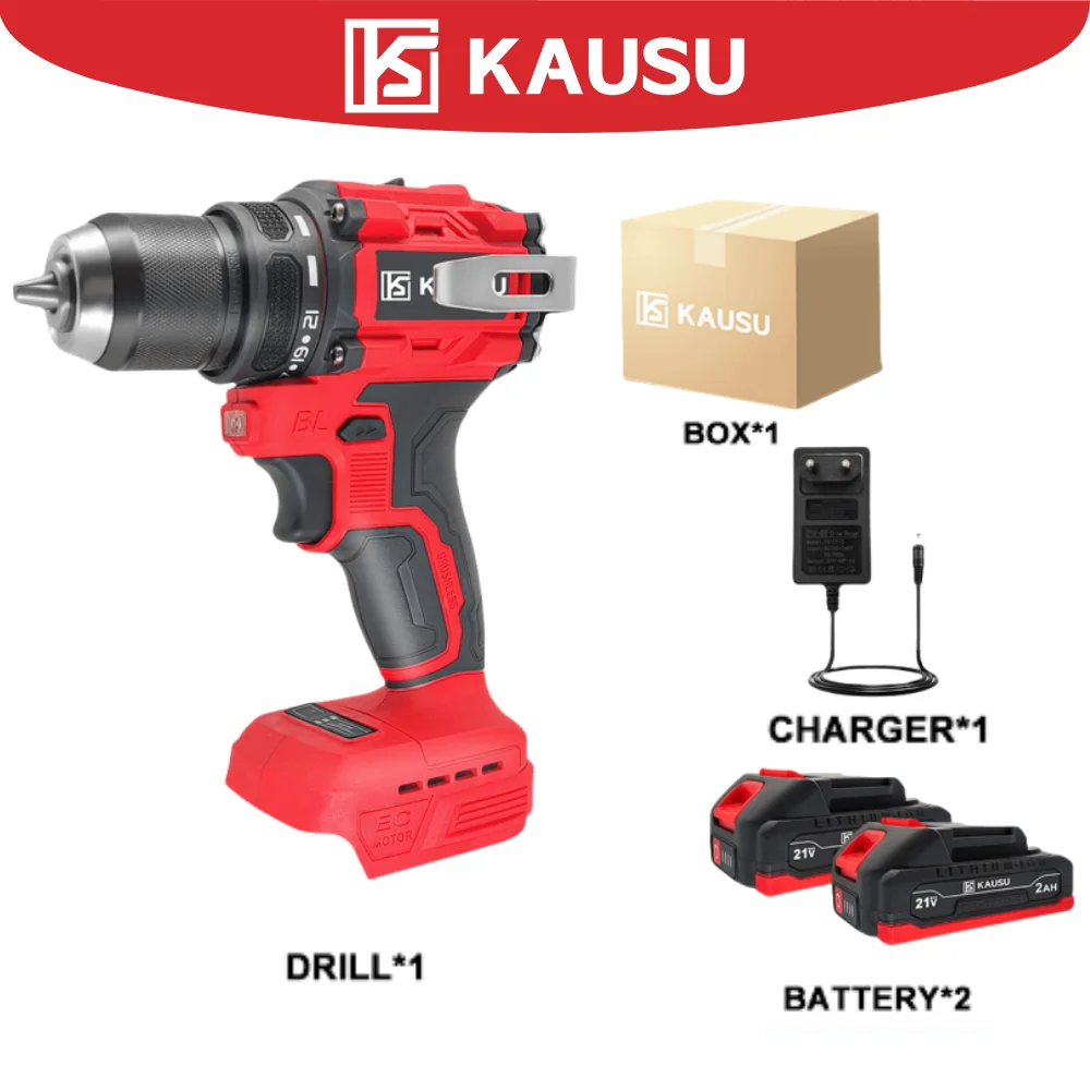 

Бесщеточная электрическая дрель 10 мм, 2000 об/мин, 100 Нм, 2-скоростной металлический патрон, 21 крутящий момент, электроинструменты для батареи Makita 18 В